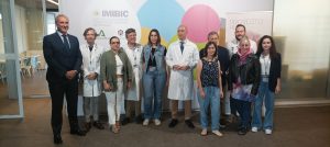 En la imagen todos los participantes y colaboradores en el Proyecto Hera en la presentación que ha tenido lugar en el Imibic