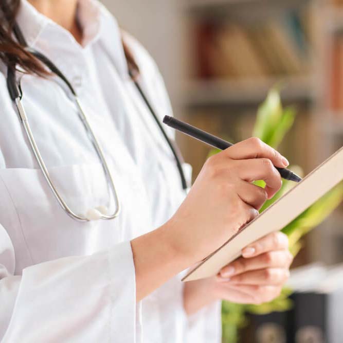 Documentación de un paciente