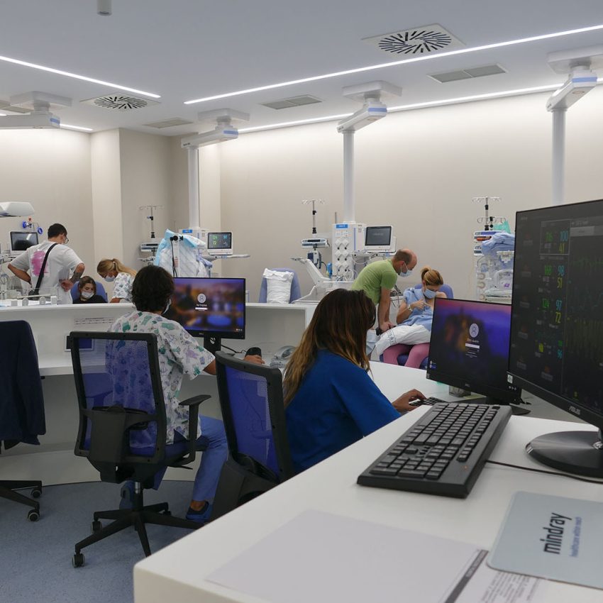 Unidad de neonatos en Córdoba