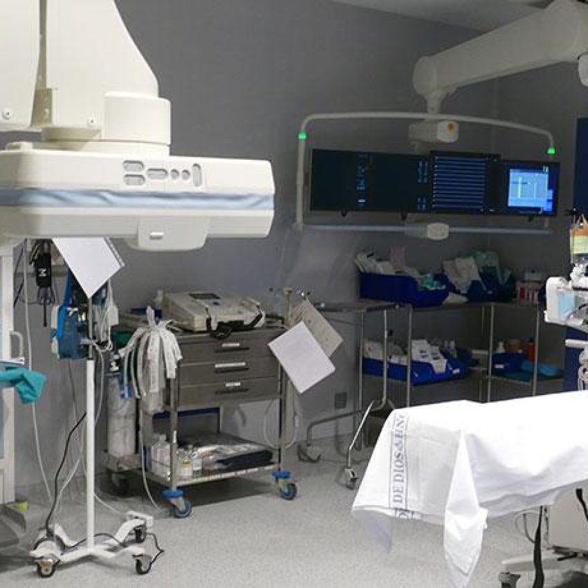 Unidad de radiología intervencionista